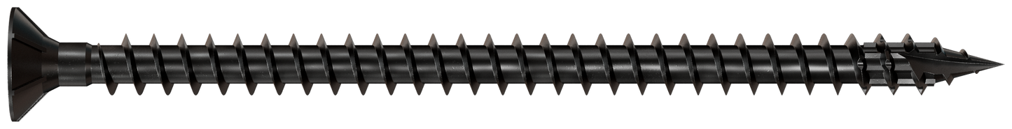 Simpson Strong-Tie SDCF10X160-R30 Strong-Drive® SDCF TIMBER-CF Screw — 0.390 in. x 6-1/4 in. T50, E-Coat® (30-Qty) (Pack of 360)