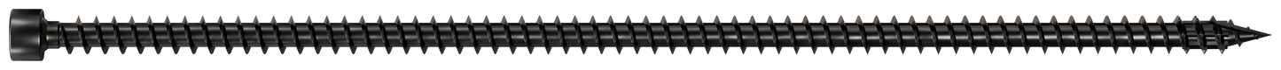 Simpson Strong-Tie SDCFC10X320-R25 Strong-Drive® SDCFC TIMBER-CFC Screw — 0.390 in. x 12-1/2 in. T50, E-Coat® (25-Qty)