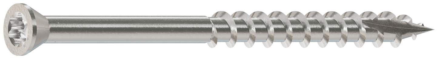 Simpson Strong-Tie S07225FT5 Trim-Head Screw, 6-Lobe Drive — #7 x 2-1/4 in. T-15 Type 305 (5 lb.)
