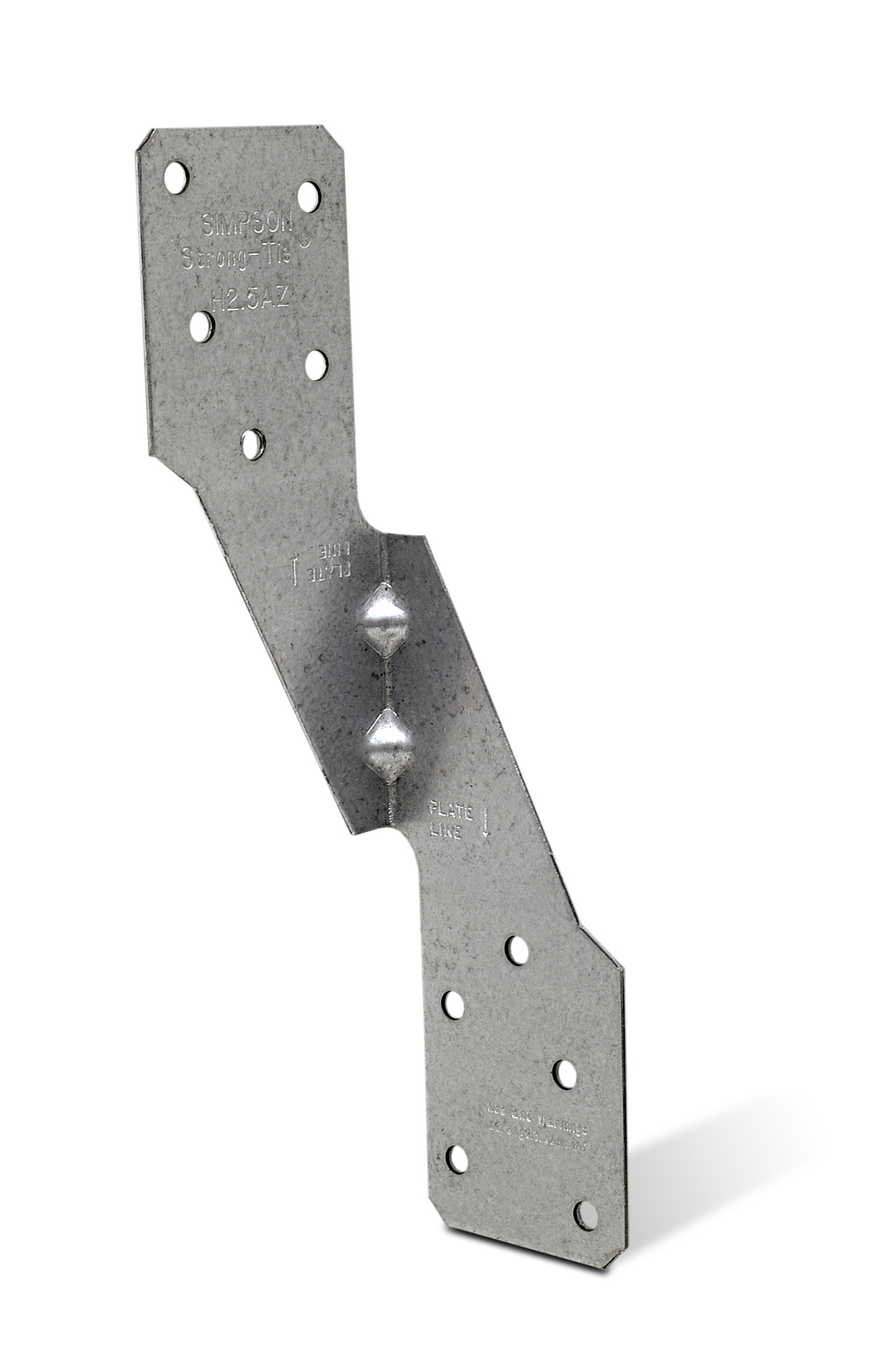 Simpson Strong-Tie H2.5AZ H2.5A 18-Gauge ZMAX® Galvanized Hurricane Tie (Pack of 7200)
