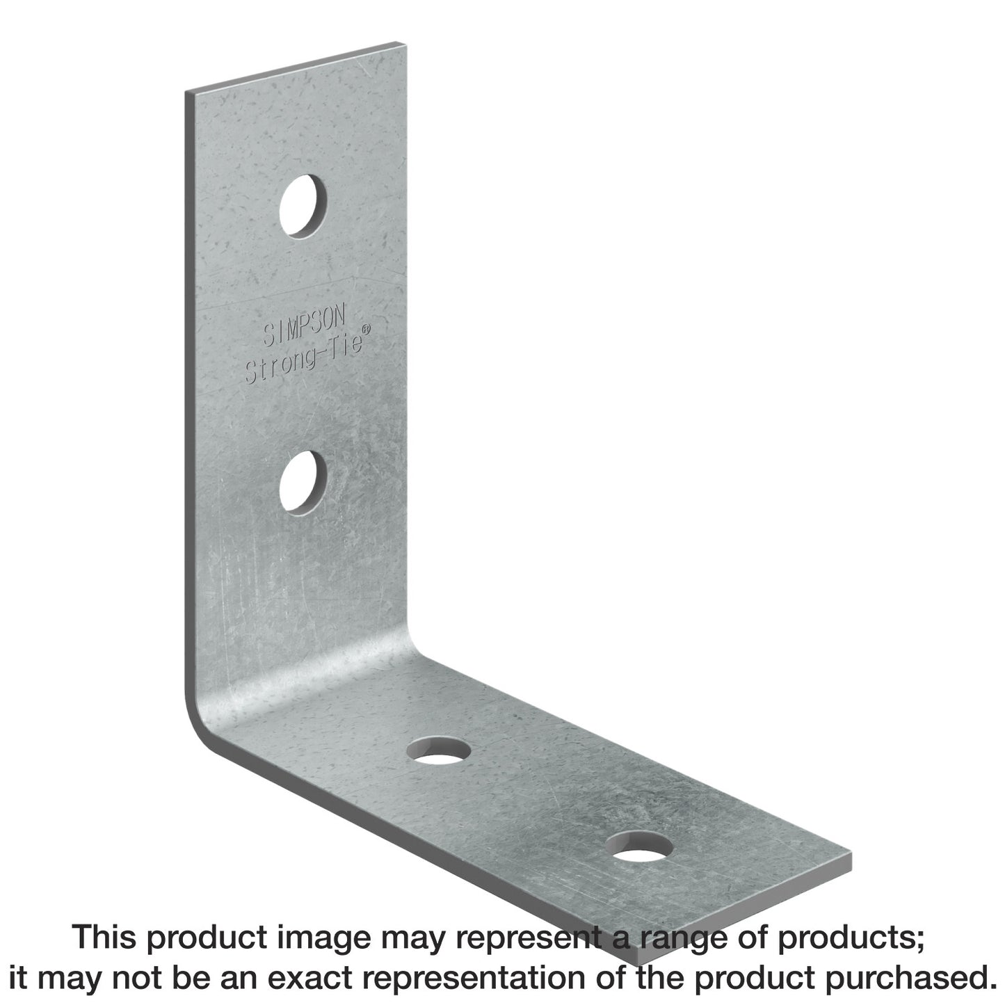 Simpson Strong-Tie HL53 HL 5-3/4 in. x 2-1/2 in. Galvanized Heavy Angle