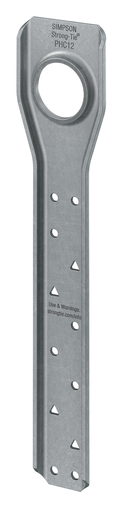 Simpson Strong-Tie PHC12 PHC™ 10-3/8 in. 12-Gauge Panel Hoist Clip (50-Qty) (Pack of 60)