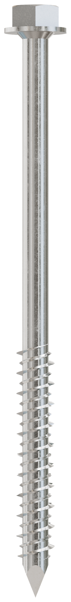 Simpson Strong-Tie TTN25334HSS Titen® 1/4 in. x 3-3/4 in. Hex-Head Stainless-Steel Concrete and Masonry Screw (100-Qty)