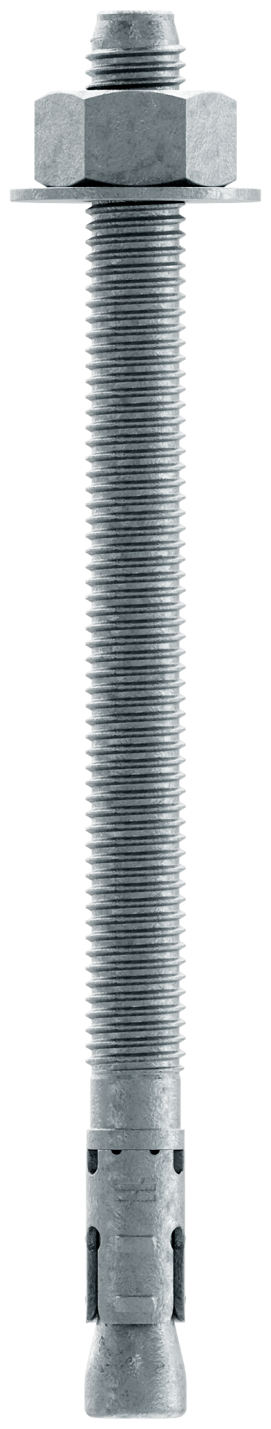 Simpson Strong-Tie STB2-50700MGF25 Strong-Bolt® 2 — 1/2 in. x 7 in. Mechanically Galvanized Wedge Anchor, Fully Assembled (25-Qty)