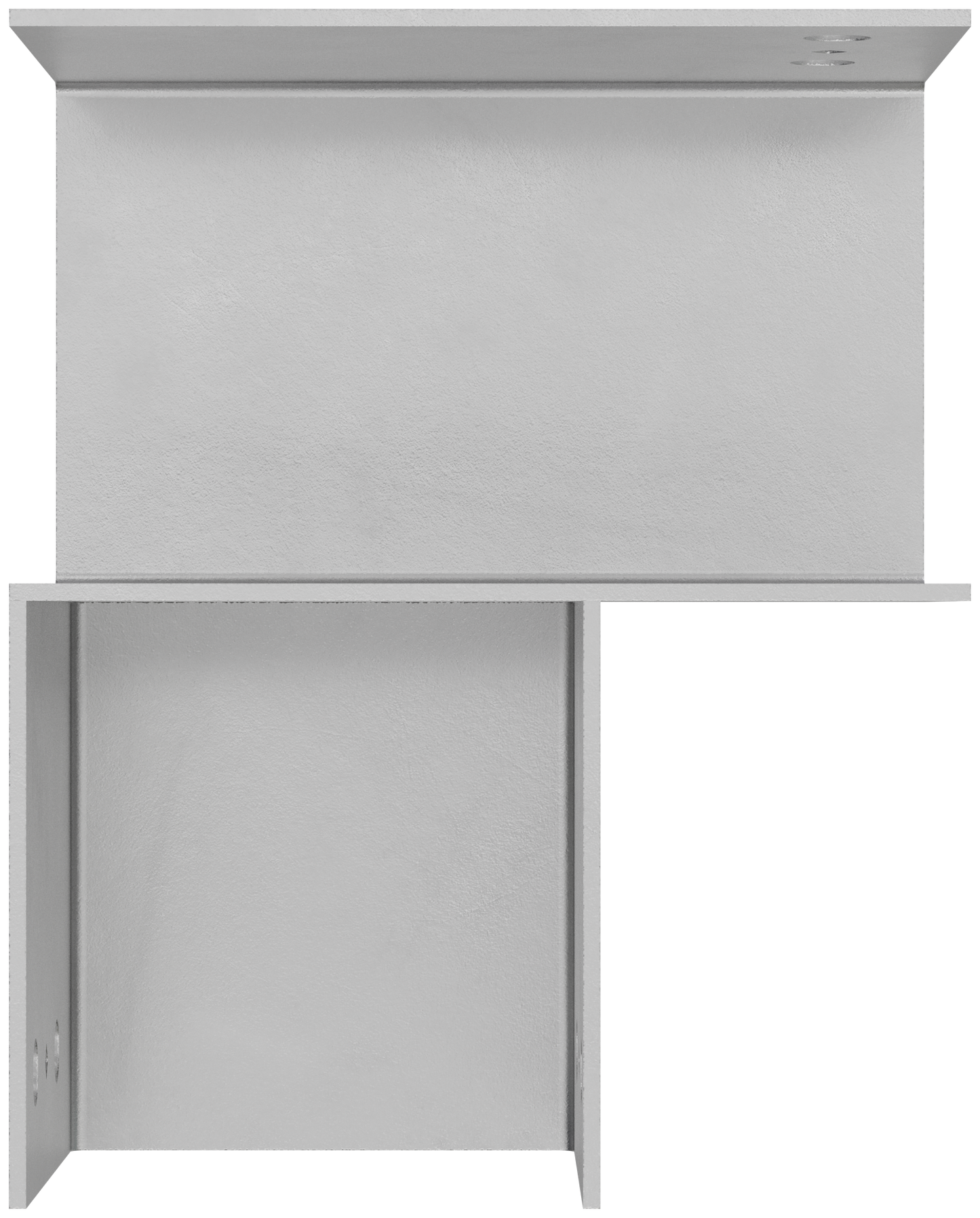 Simpson Strong-Tie ECCLL666HDG ECCLL HDG L-Shape End Column Cap for 6x Beams, 6x Post, Skewed Left