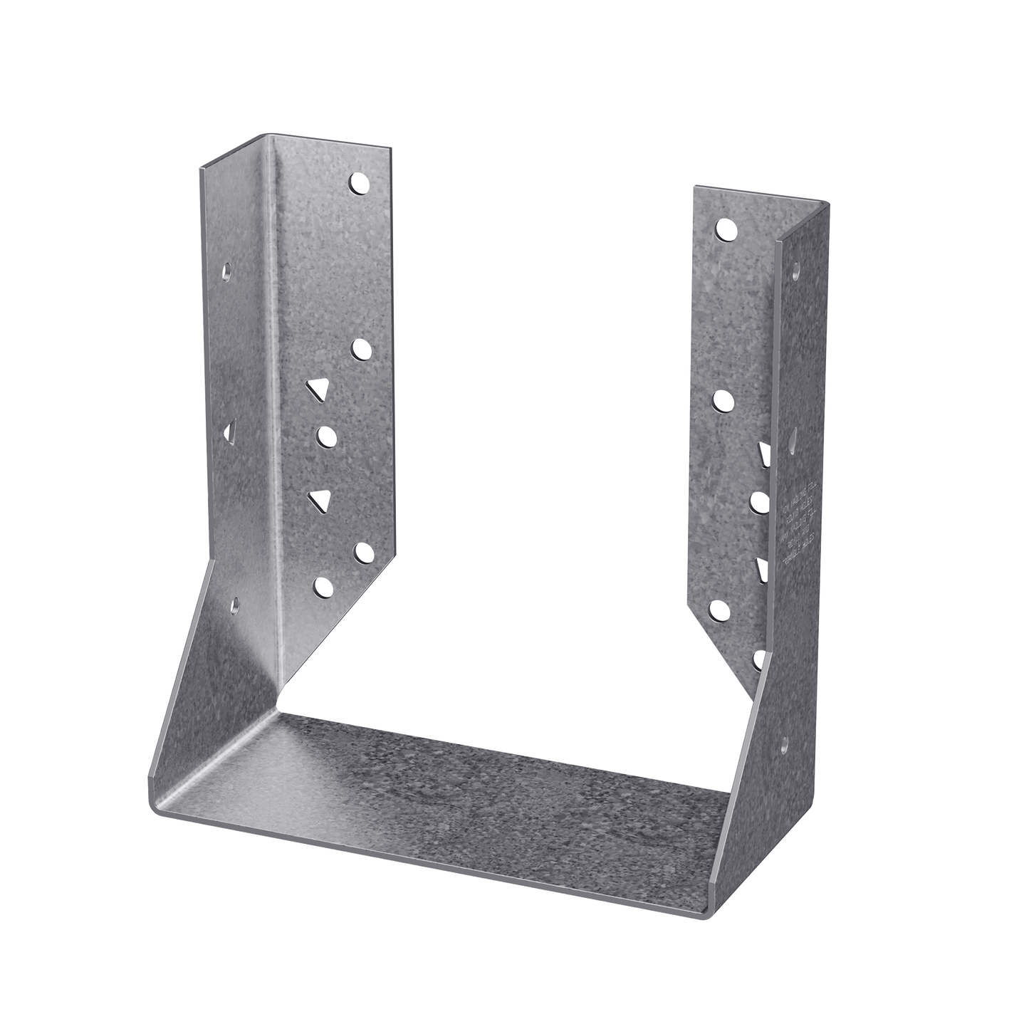 Simpson Strong-Tie HUC68 HUC Galvanized Face-Mount Concealed-Flange Joist Hanger for 6x8