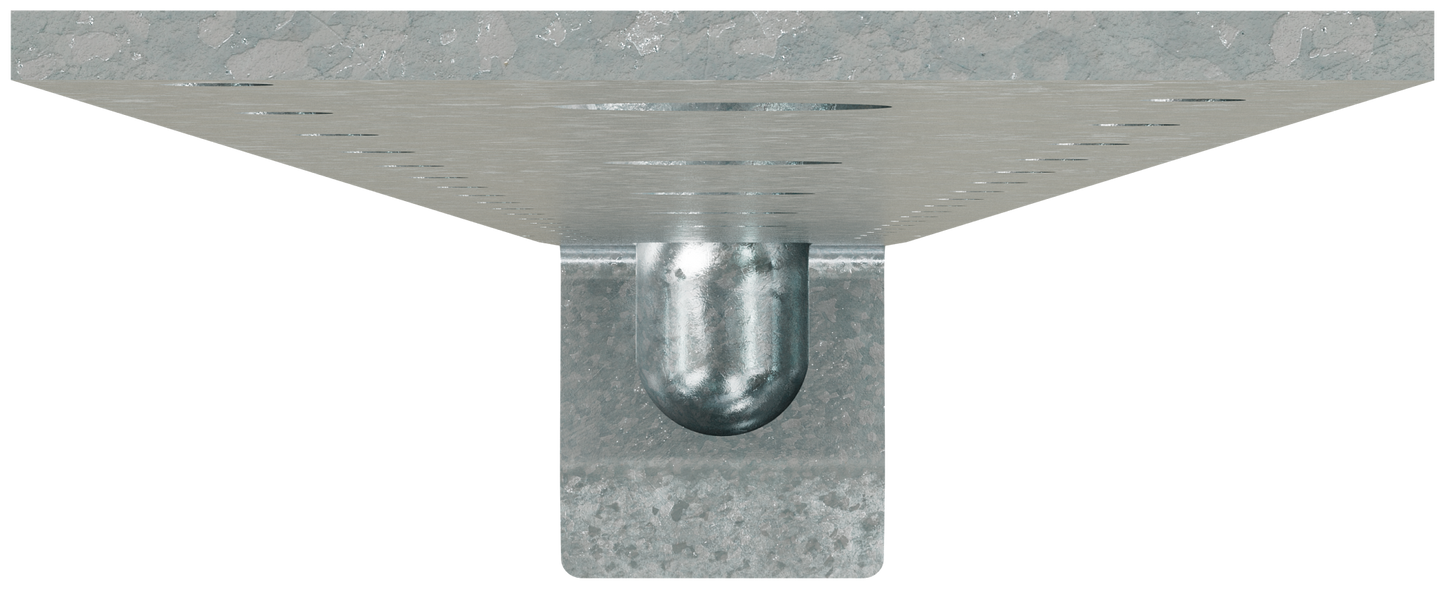 Simpson Strong-Tie PA35 PA 35 in. 12-Gauge Galvanized Purlin Anchor