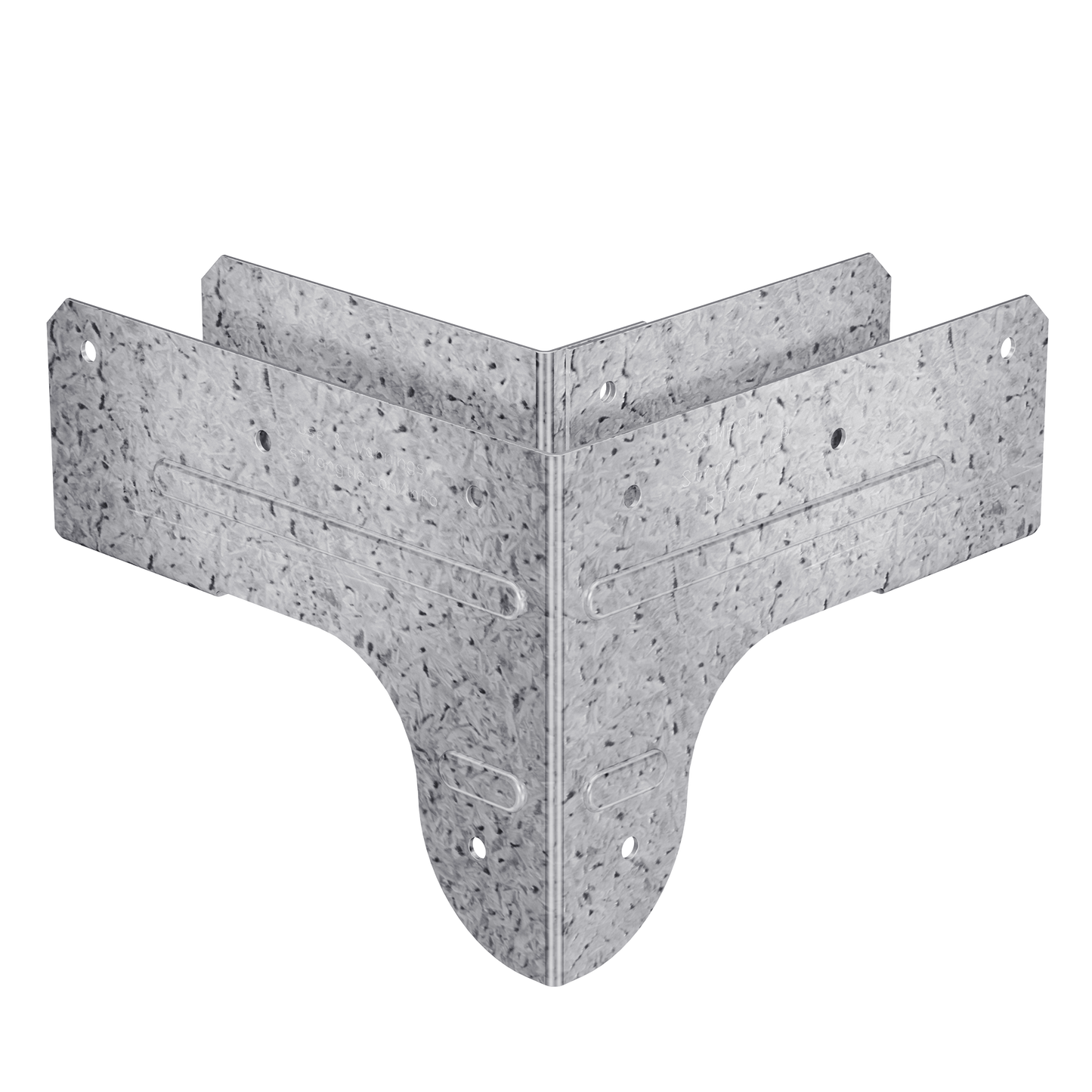 Simpson Strong-Tie RTC2Z RTC 18-Gauge ZMAX® Galvanized Rigid Tie® Corner Connector for 2x Joist, 2x4 Post
