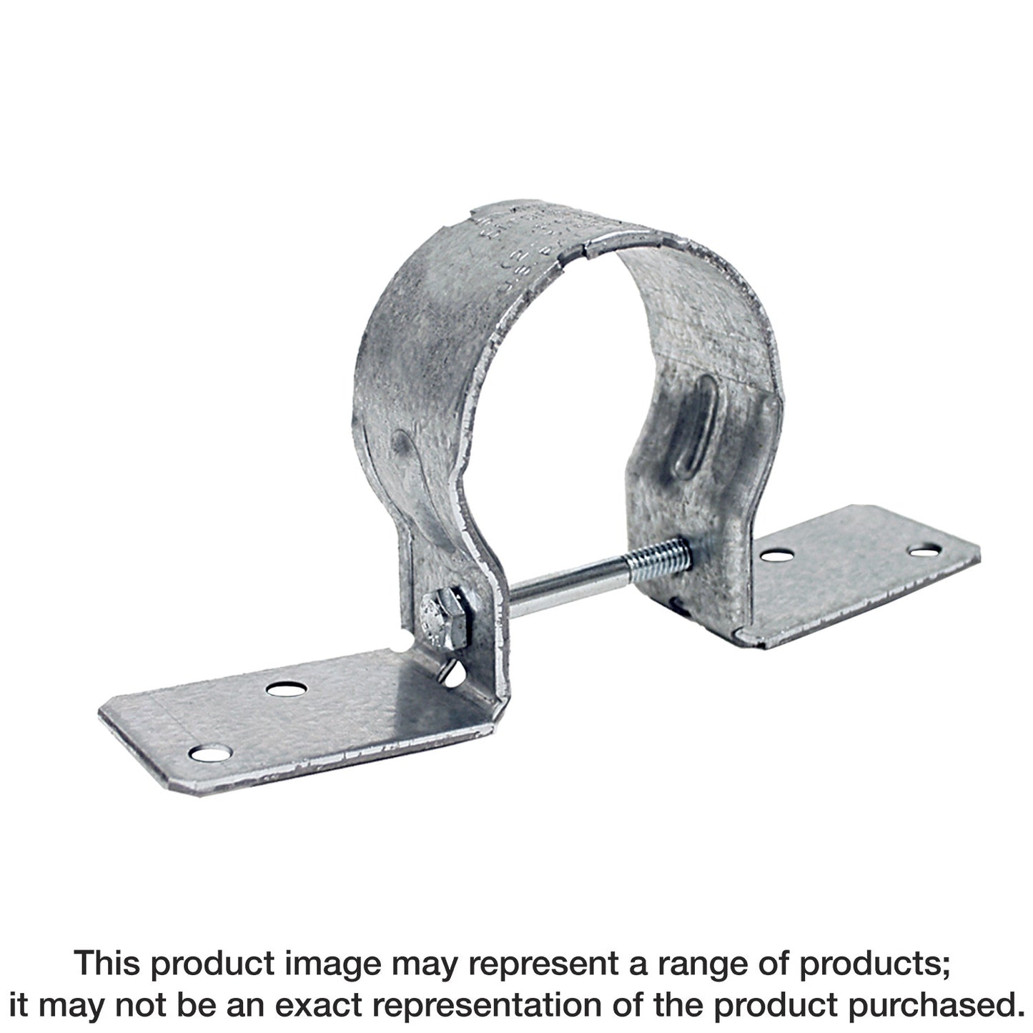 Simpson Strong-Tie PGT2Z-R PGT2 12-Gauge ZMAX® Galvanized Pipe Grip Tie® for 2 in. Pipe (Pack of 1800)
