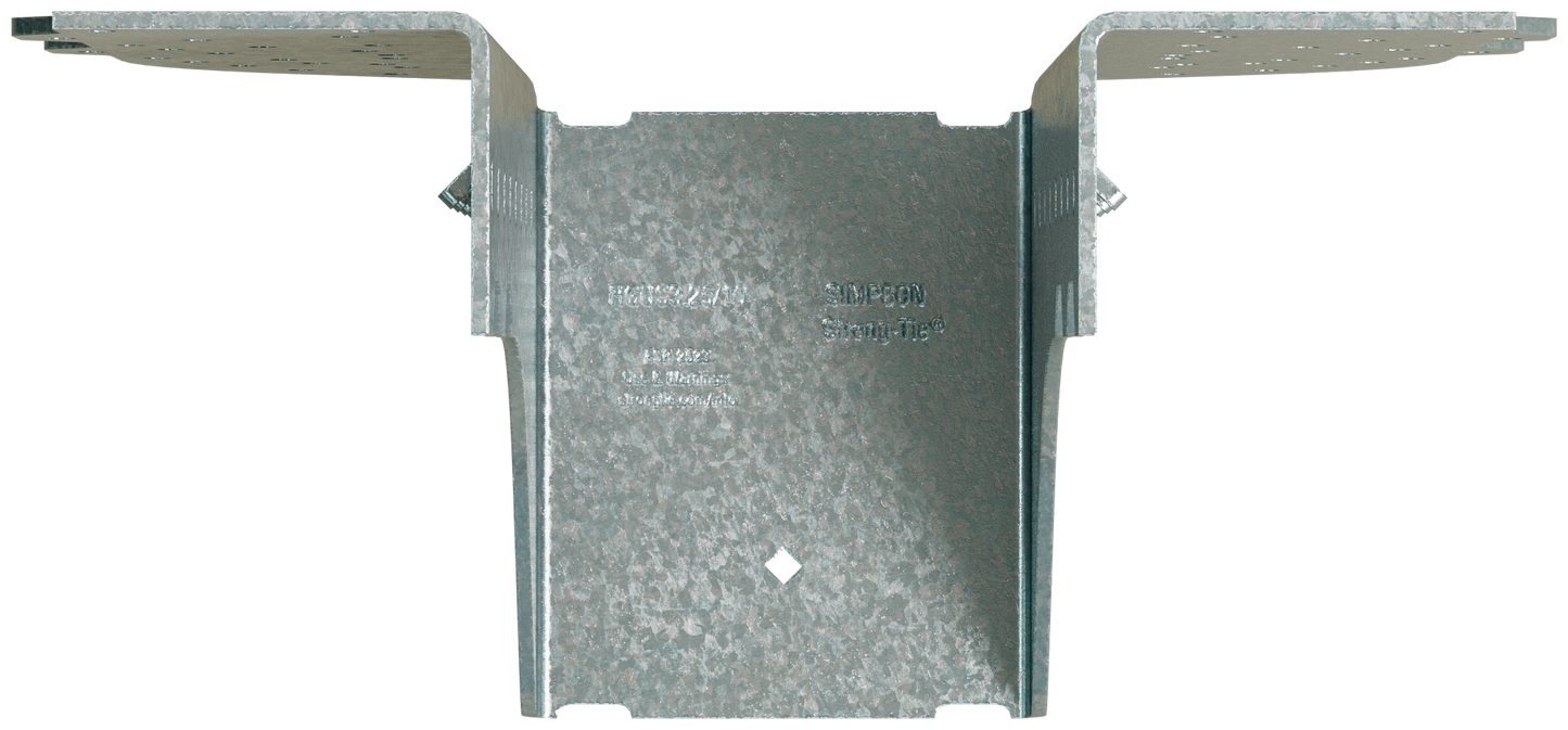 Simpson Strong-Tie HGUS3.25/10 HGUS® Galvanized Face-Mount Joist Hanger for 3-1/8 in. x 10 in. Glulam