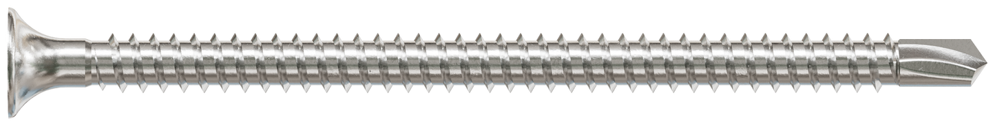 Simpson Strong-Tie F10T300BDB Self-Drilling Bugle-Head Screw — #10 x 3 in. #2 Square Drive, Type 410 (1500-Qty)