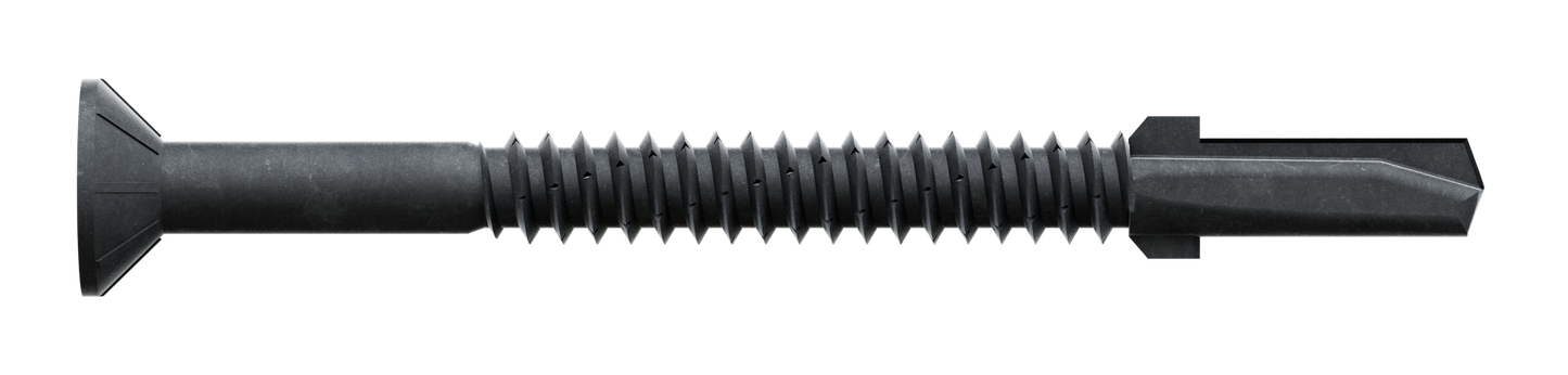Simpson Strong-Tie TFP1475R50 Strong-Drive® TF WOOD-TO-STEEL Screw — #14 x 3 in. T30, Black Phos. (50-Qty)