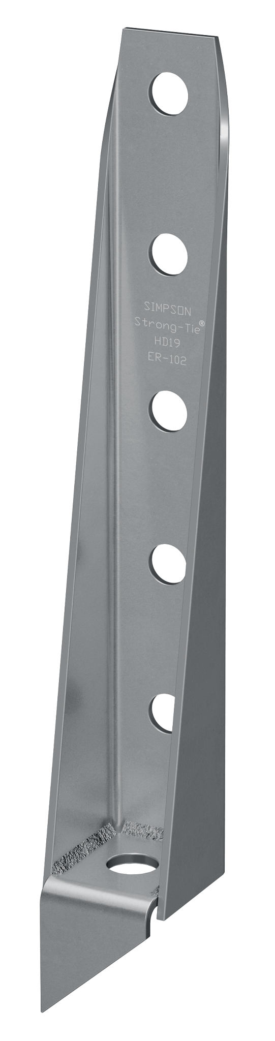 Simpson Strong-Tie HD19 HD 24-1/2 in. Bolted Holdown (Pack of 128)