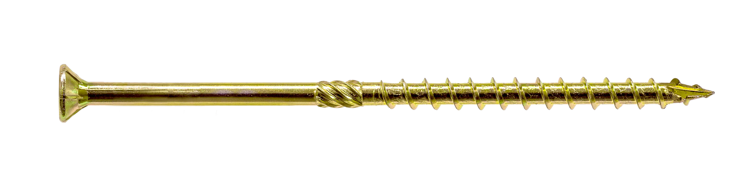 Simpson Strong-Tie SDCP22614 Strong-Drive® SDCP TIMBER-CP Screw — 0.315-in. x 6-1/4-in. T40, Yellow Zinc (250-Qty)