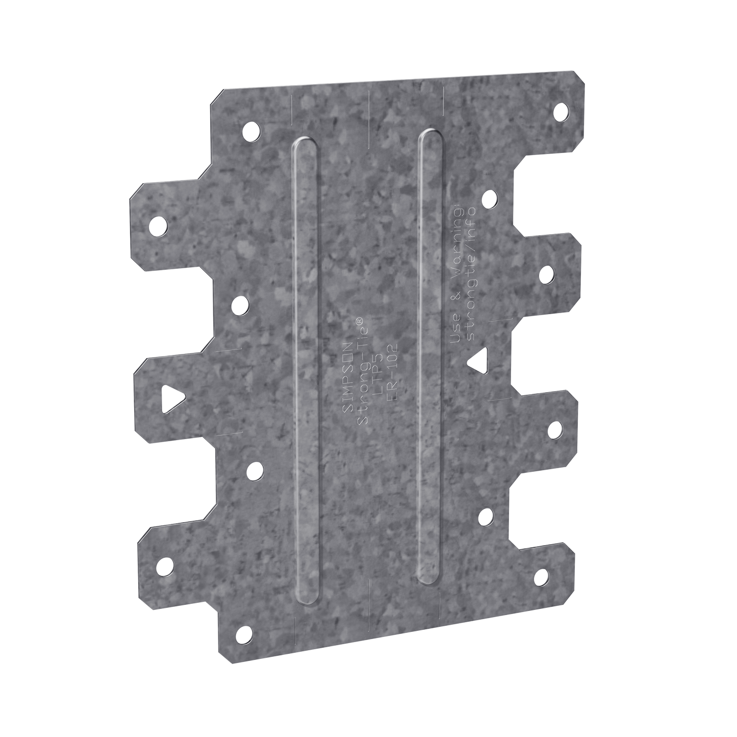 Simpson Strong-Tie LTP5 LTP 4-1/2 in. x 5-1/8 in. Galvanized Lateral Tie Plate (Pack of 9600)