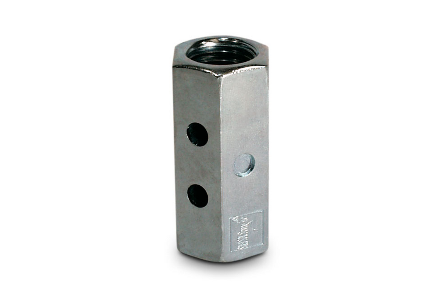 Simpson Strong-Tie CNW3/4-5/8 CNW 3/4 in. to 5/8 in. Coupler Nut with Witness® Hole (Pack of 100)