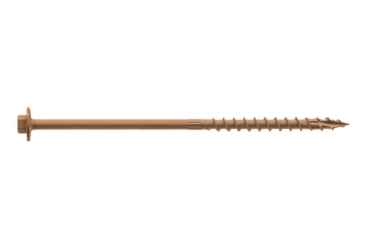 Simpson Strong-Tie SDWH19600SS-R10 Strong-Drive® SDWH™ TIMBER-HEX SS Screw — 0.185 in. x 6 in. 5/16 Hex, Type 316 (10-Qty) (Pack of 720)