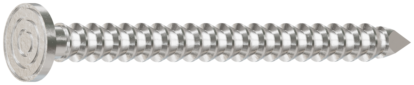Simpson Strong-Tie T2KR51 Premium Siding Nail — 1-in. x 5/32-in. Head Dia., Type 316 Stainless Steel (1 lb.) (Pack of 800)