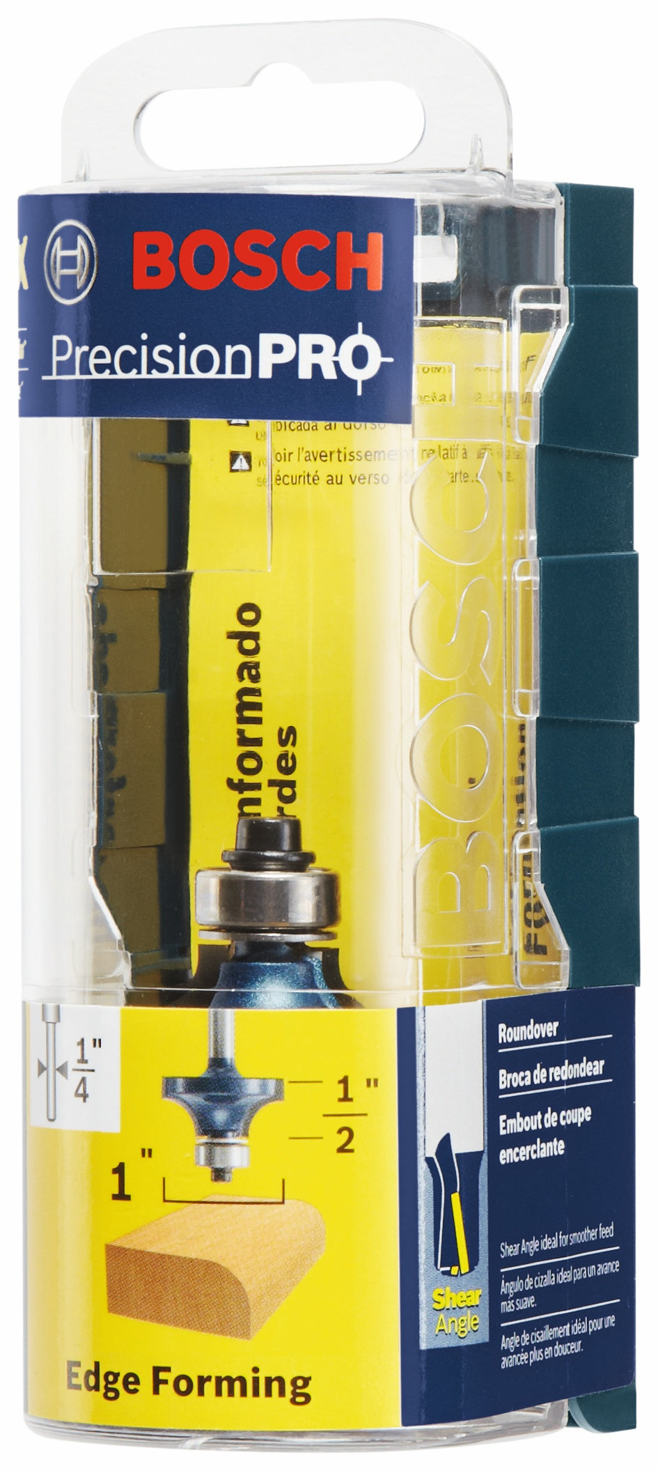 BOSCH 85294MC 1/4 In. x 1/2 In. Carbide-Tipped Roundover Router Bit