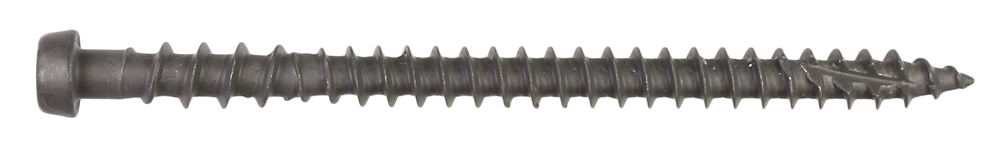 Simpson Strong-Tie DCU234GR04R350 Deck-Drive™ DCU COMPOSITE Screw — #10 x 2-3/4 in. T20, Quik Guard®, Gray 04 (350-Qty)