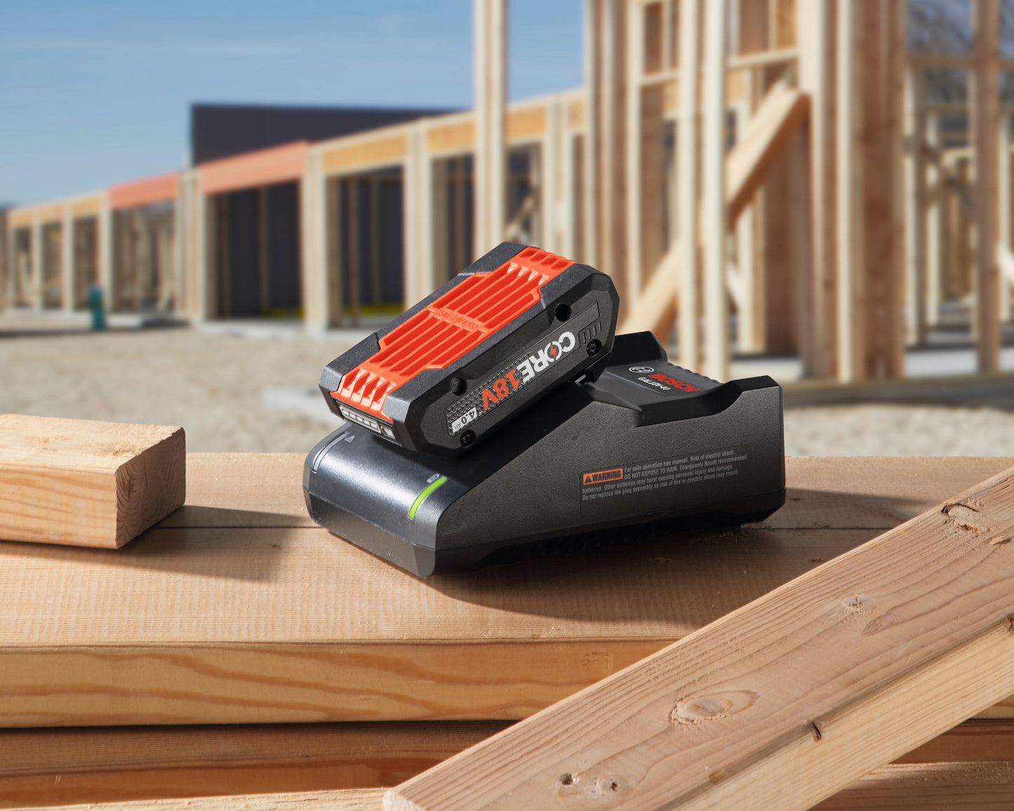 Cargador de batería de iones de litio BOSCH GAL18V-40 de 18 V
