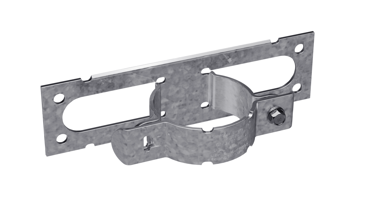 Simpson Strong-Tie PGT2E-R50 PGT2E 12-Gauge Pipe Grip Tie® for 2 in. Pipe (50-Qty)