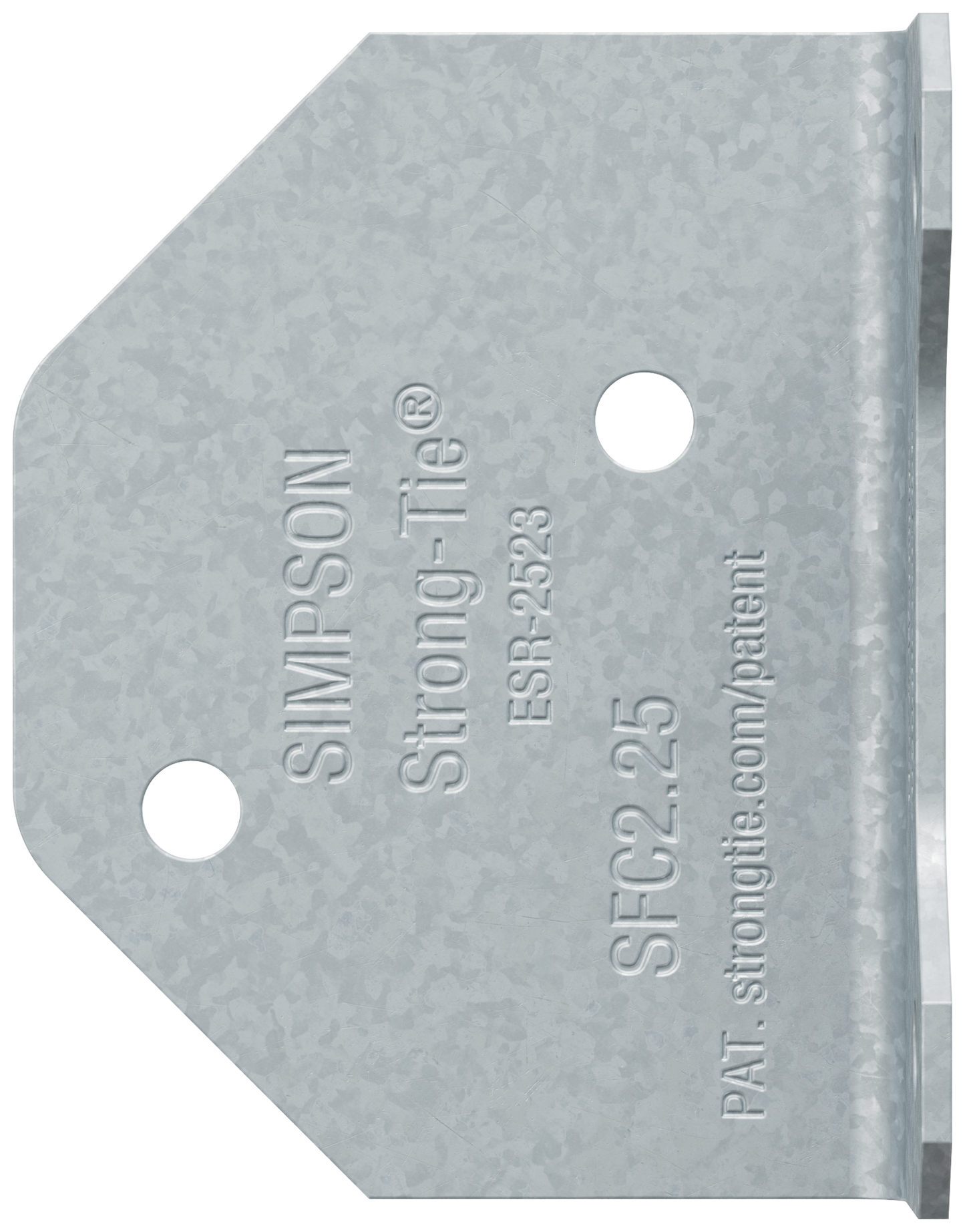 Simpson Strong-Tie SFC2.25-R300 SFC 7/8 in. x 1-3/4 in. x 2-1/4 in. Steel Framing Connector (300-Qty) (Pack of 40)
