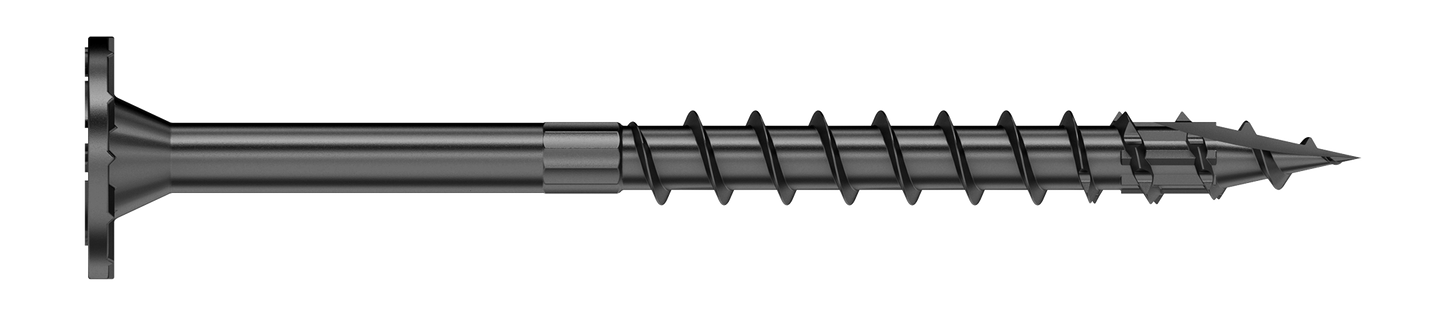Simpson Strong-Tie SDWS22400 Strong-Drive® SDWS™ TIMBER Screw (Interior) — 0.220 in. x 4 in. E-coat® (250-Qty)