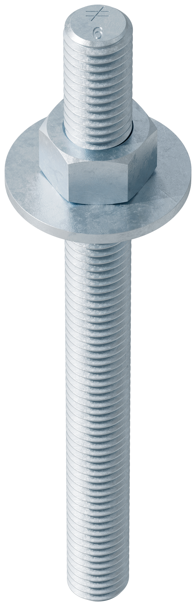 Simpson Strong-Tie RFB#4X6HDG RFB 1/2 in. x 6 in. Hot-Dip Galvanized Retrofit Bolt (Pack of 50)