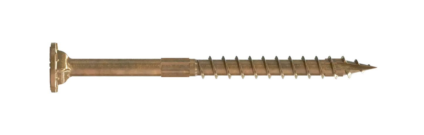 Simpson Strong-Tie SDWS16300QR75C Strong-Drive® SDWS™ FRAMING Screw — 0.160 in. x 3 in. T25, Quik Guard®, Tan (75-Qty)
