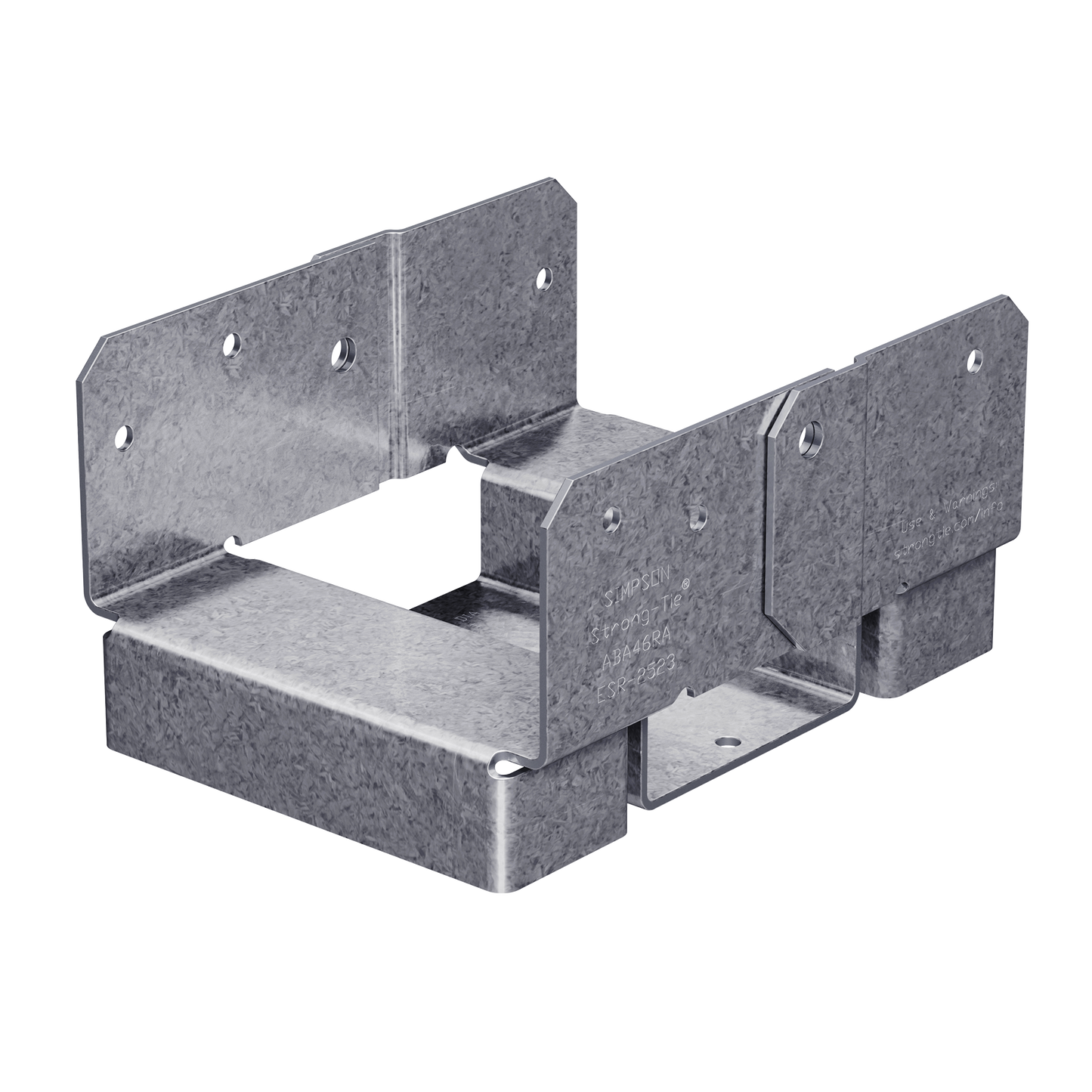 Simpson Strong-Tie ABA46RZ ABA ZMAX® Galvanized Adjustable Standoff Post Base for 4x6 Rough (Pack of 480)