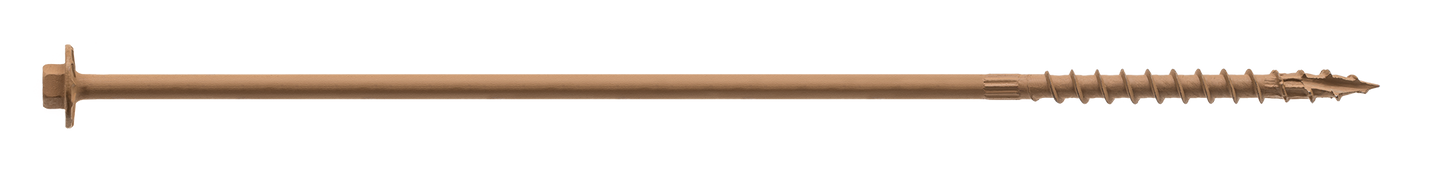 Simpson Strong-Tie SDWH191000DB Strong-Drive® SDWH™ TIMBER-HEX Screw — 0.195 in. x 10 in. 5/16 Hex, DB Coating (250-Qty)
