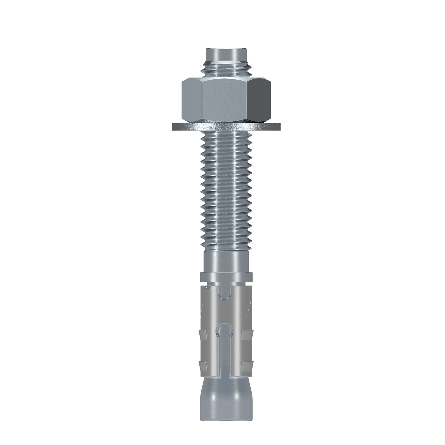 Simpson Strong-Tie STB2-62412F20 Strong-Bolt® 2 — 5/8 in. x 4-1/2 in. Wedge Anchor, Fully Assembled (20-Qty)
