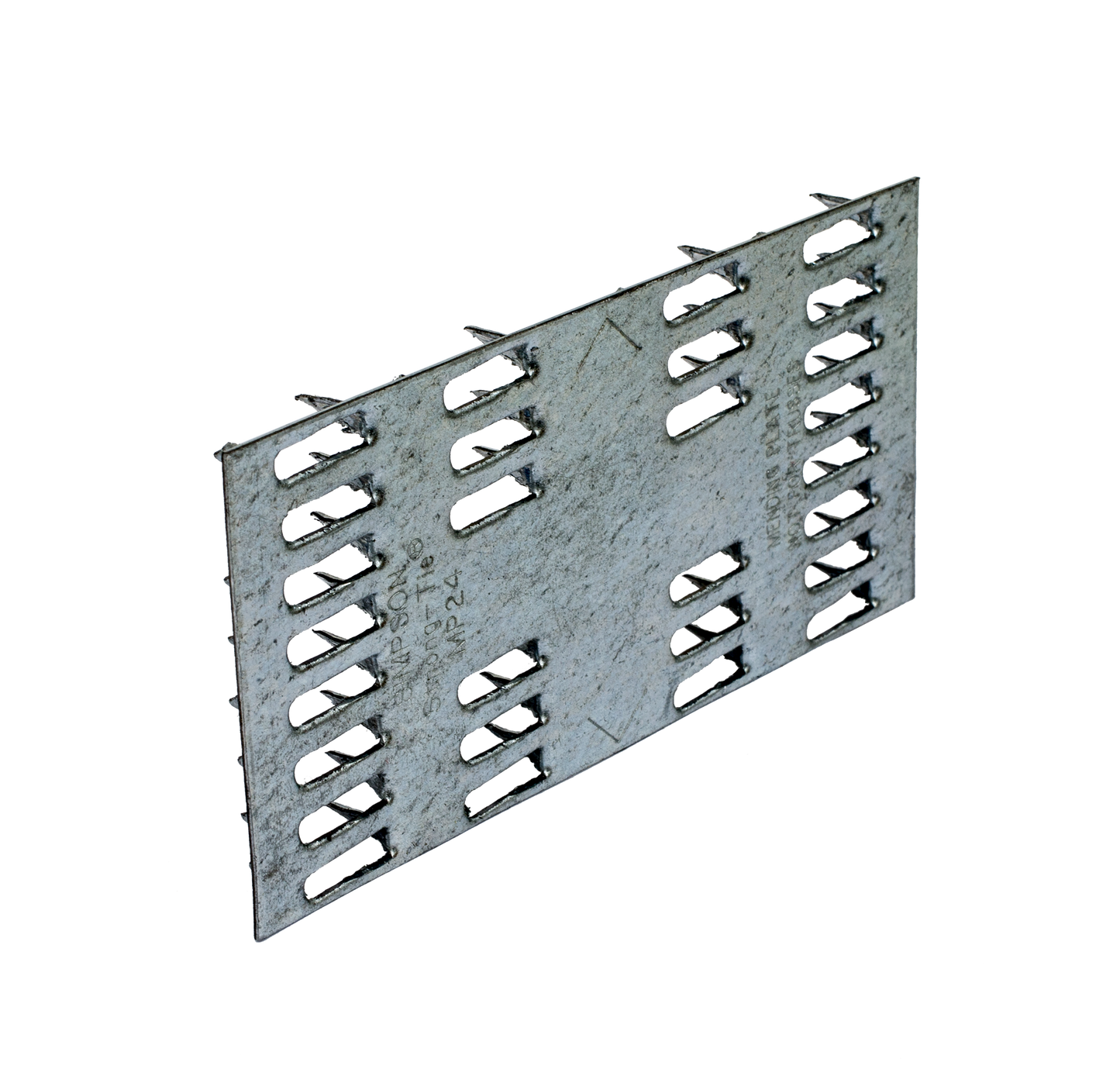 Simpson Strong-Tie MP14-R MP 1 in. x 4 in. 20-Gauge Galvanized Mending Plate (Pack of 3000)