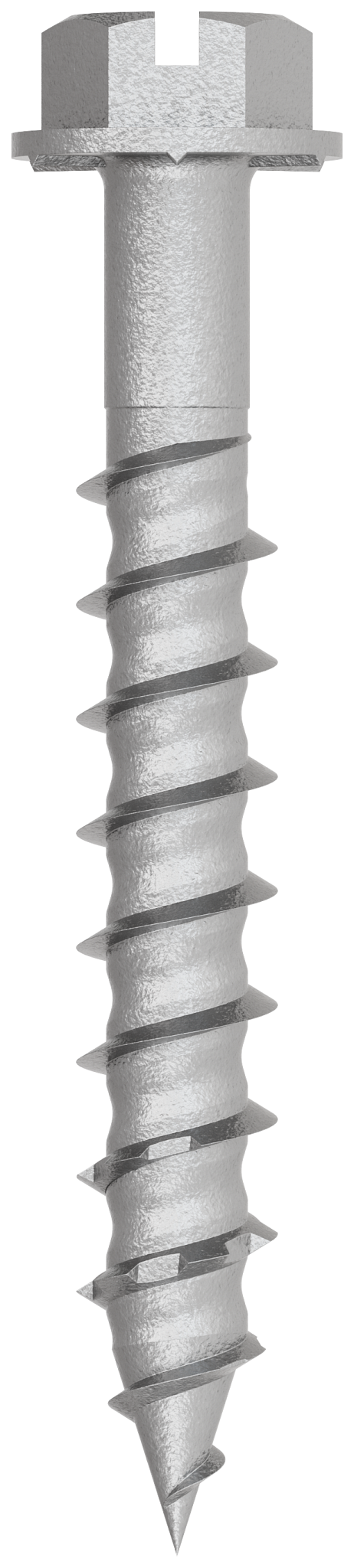 Simpson Strong-Tie TNTSS625134H Titen Turbo™ — 1/4 in. x 1-3/4 in. Type 316 Stainless-Steel Hex-Head Concrete and Masonry Screw (50-Qty) (Pack of 5)
