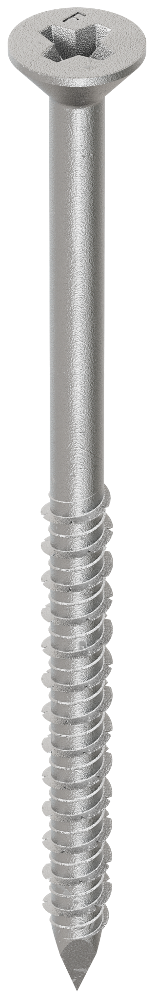 Simpson Strong-Tie TTN25400PFSS Titen® 1/4 in. x 4 in. Phillips Flat-Head Stainless-Steel Concrete and Masonry Screw (100-Qty) (Pack of 4)