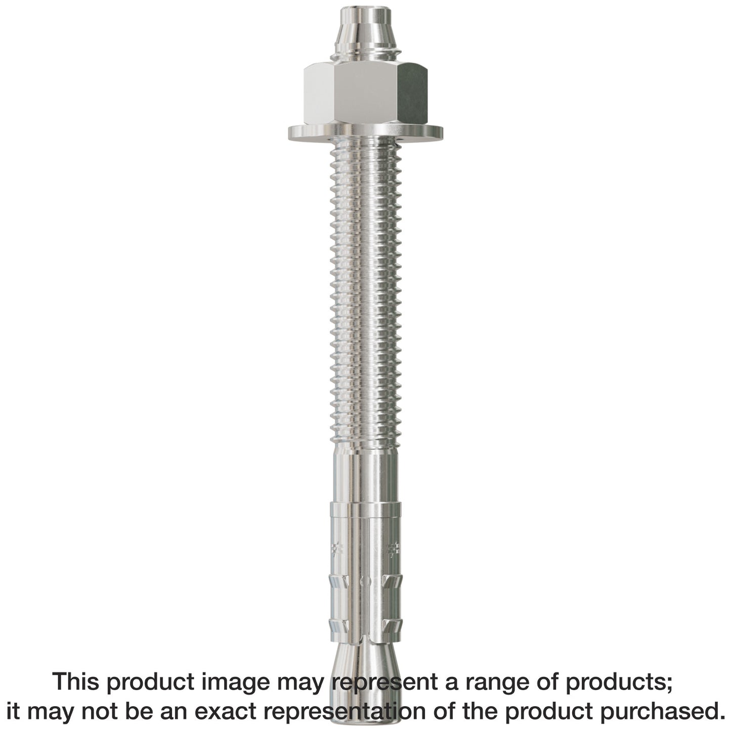Simpson Strong-Tie STB2-373344SS Strong-Bolt® 2 — 3/8 in. x 3-3/4 in. Type 304 Stainless-Steel Wedge Anchor (50-Qty) (Pack of 5)