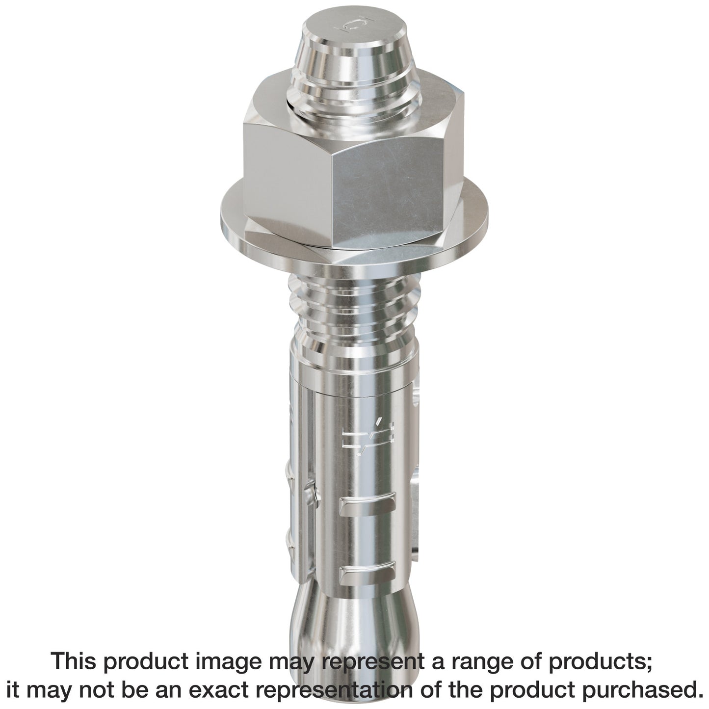 Simpson Strong-Tie STB2-502344SSR25 Strong-Bolt® 2 — 1/2 in. x 2-3/4 in. Type 304 Stainless-Steel Wedge Anchor (25-Qty) (Pack of 420)