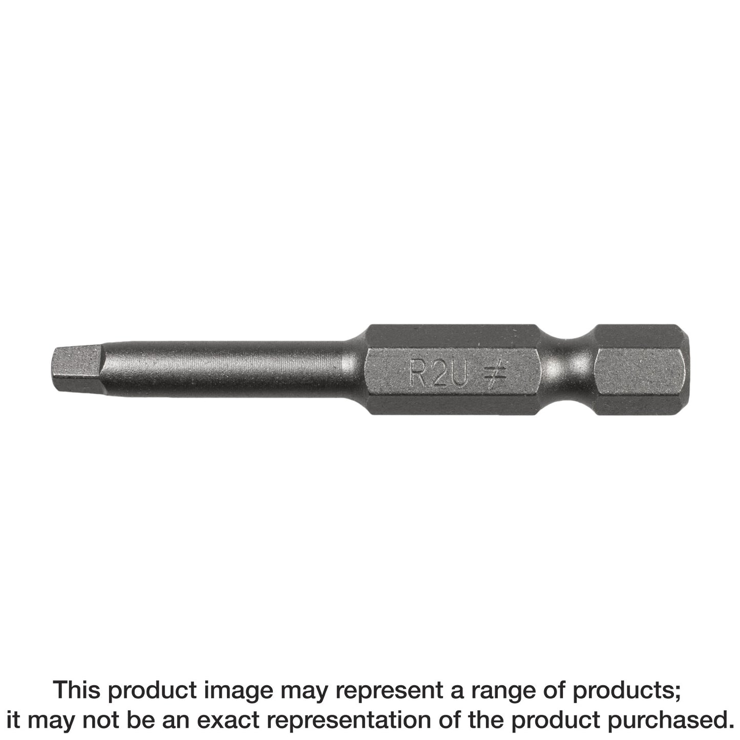 Simpson Strong-Tie BIT2SU-2-RC3 #2 Square, Undersized-Drive 2 in. Power Bit (3-Qty)