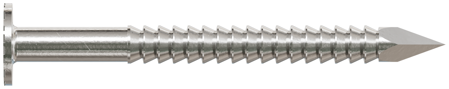 Simpson Strong-Tie T4PCS1 Fiber-Cement Siding Nail — 1-1/2 in. x .120 in. Type 316 Stainless Steel (1 lb.) (Pack of 800)