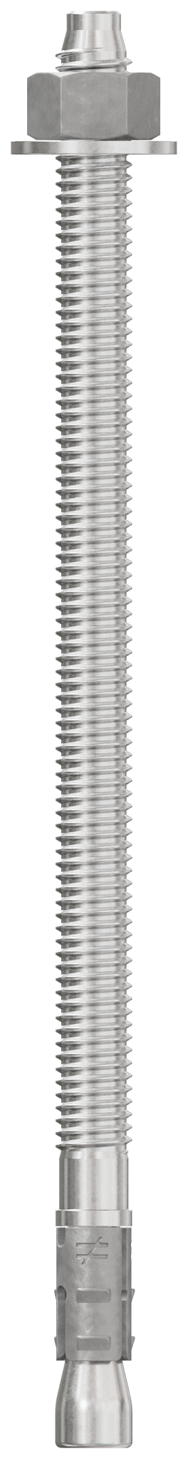 Simpson Strong-Tie STB2-37700S6F50 Strong-Bolt® 2 — 3/8 in. x 7 in. Type 316 Stainless-Steel Wedge Anchor, Fully Assembled (50-Qty)