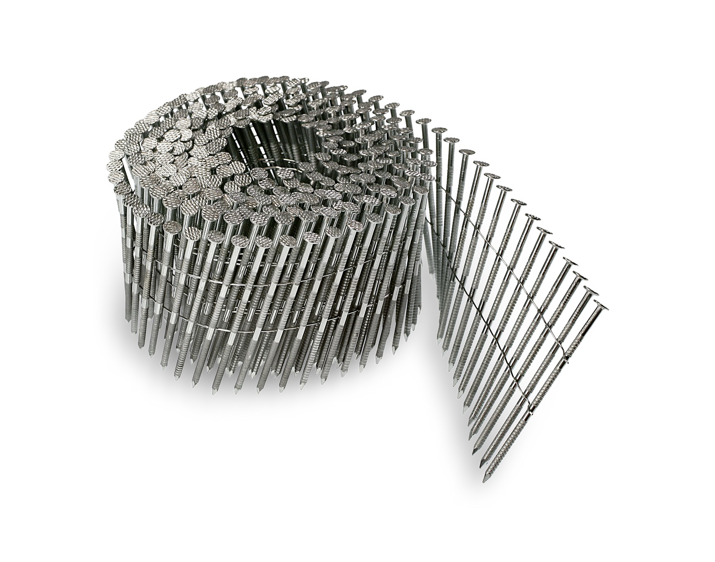 Simpson Strong-Tie S13A225SNC 15° Wire Coil, Full Round Head, Ring-Shank Siding Nail — 2-1/4 in. Type 304 (3600-Qty)