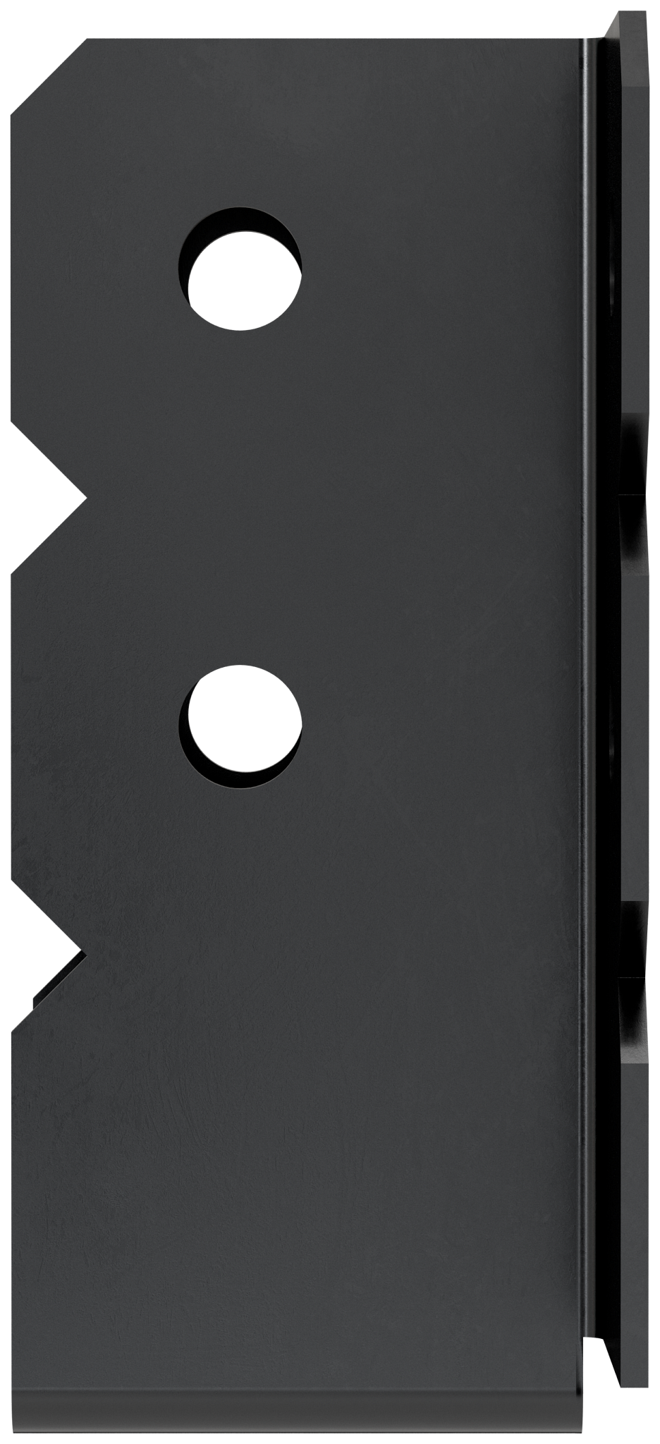 Simpson Strong-Tie OU410 OU® Black Powder-Coated Ornamental Joist Hanger for 4x10
