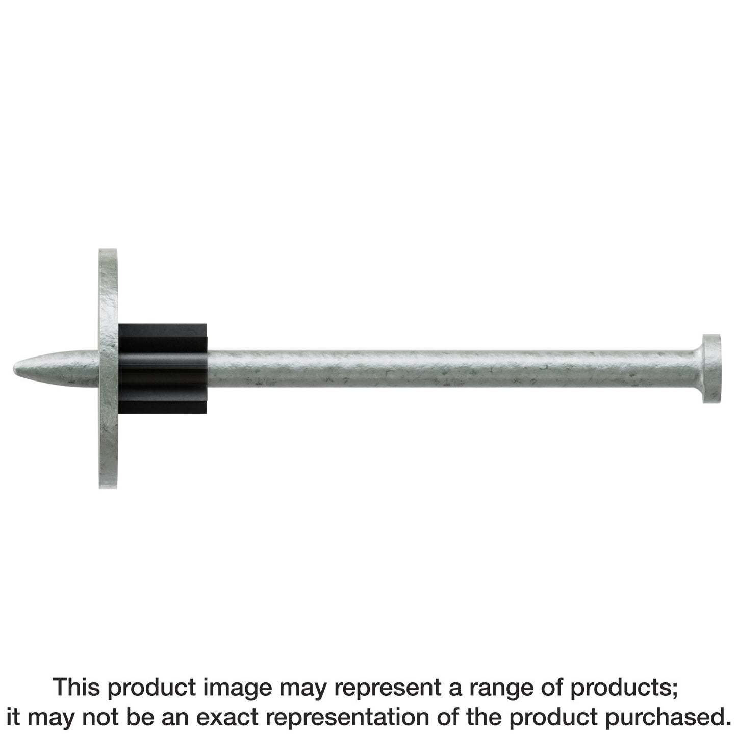 Simpson Strong-Tie PDPAWL-287 PDPAWL .157-in. x 2-7/8-in. Powder-Actuated Pin w/ 1-in. Washer (100-Qty) (Pack of 10)