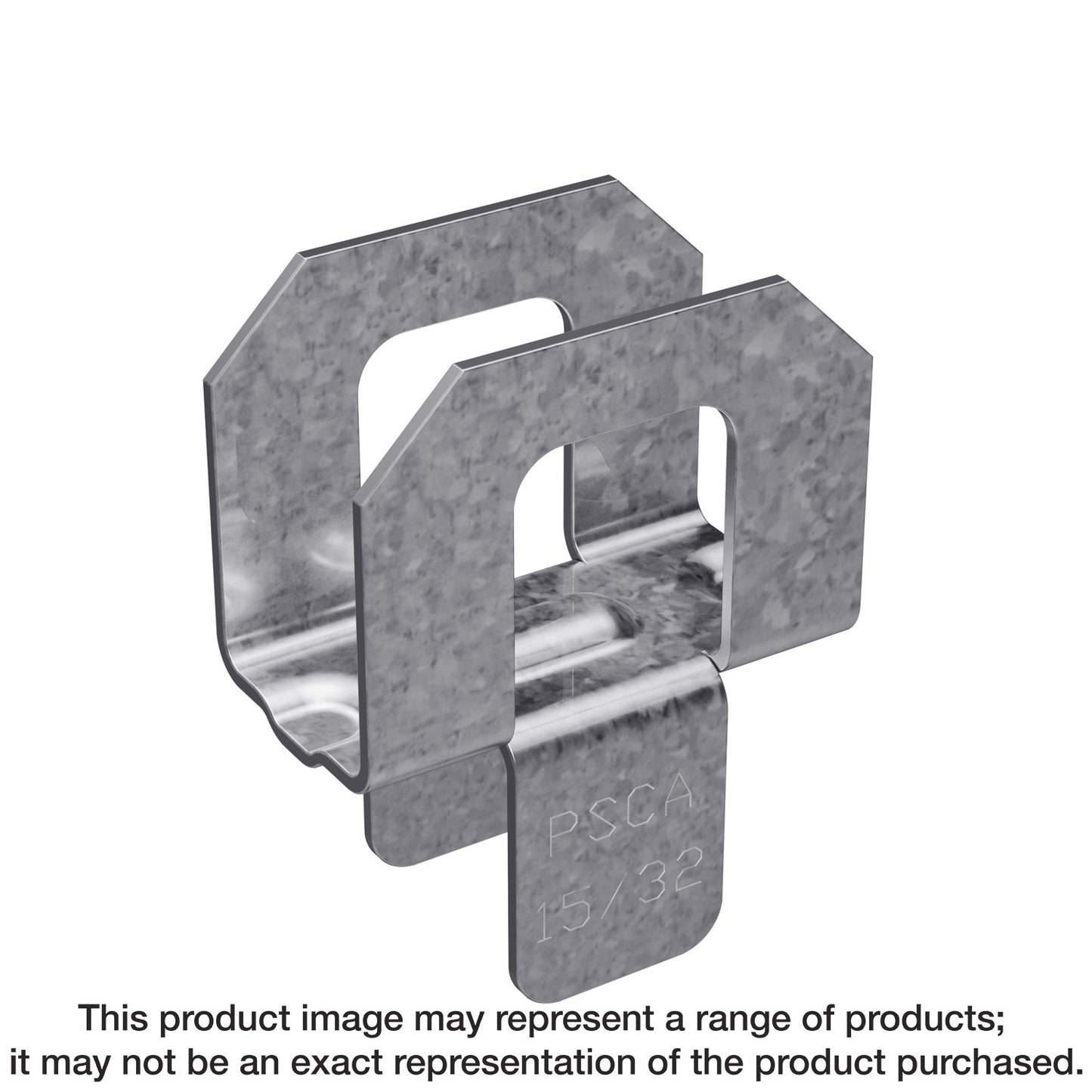 Simpson Strong-Tie PSCA 7/16 PSCA 7/16-in. 20-Gauge Galvanized Panel Sheathing Clip (250-Qty) (Pack of 120)