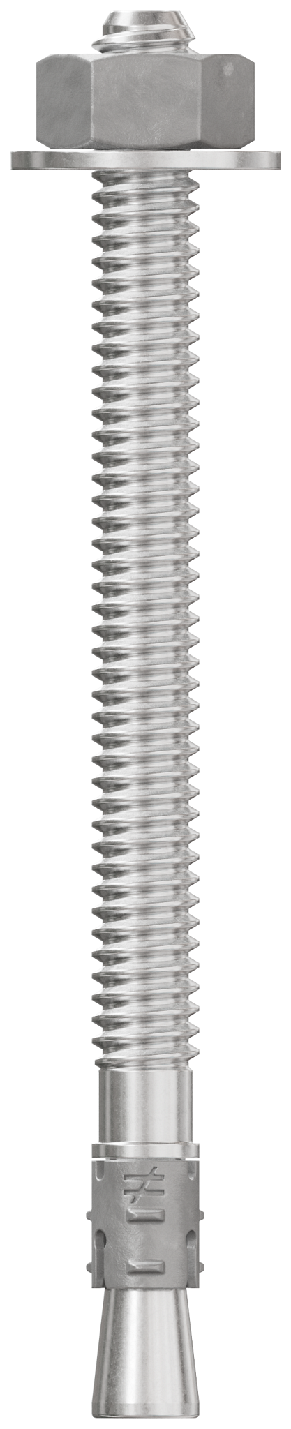 Simpson Strong-Tie STB2-25314S6F100 Strong-Bolt® 2 — 1/4 in. x 3-1/4 in. Type 316 Stainless-Steel Wedge Anchor, Fully Assembled (100-Qty) (Pack of 4)