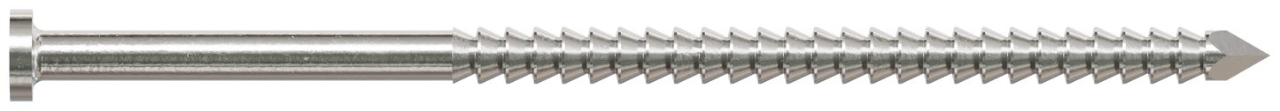 Simpson Strong-Tie T7KR51 Premium Siding Nail — 2-1/4-in. x 5/32-in. Head Dia., Type 316 Stainless Steel (1 lb.) (Pack of 800)