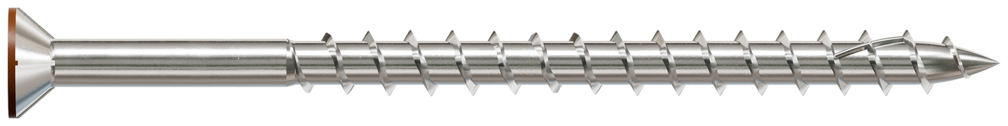 Simpson Strong-Tie S10300WPBTN01 Deck-Drive™ DWP WOOD SS Screw — #10 x 3 in. T-25, Flat Head, Type 305, Tan 01 (1750-Qty)