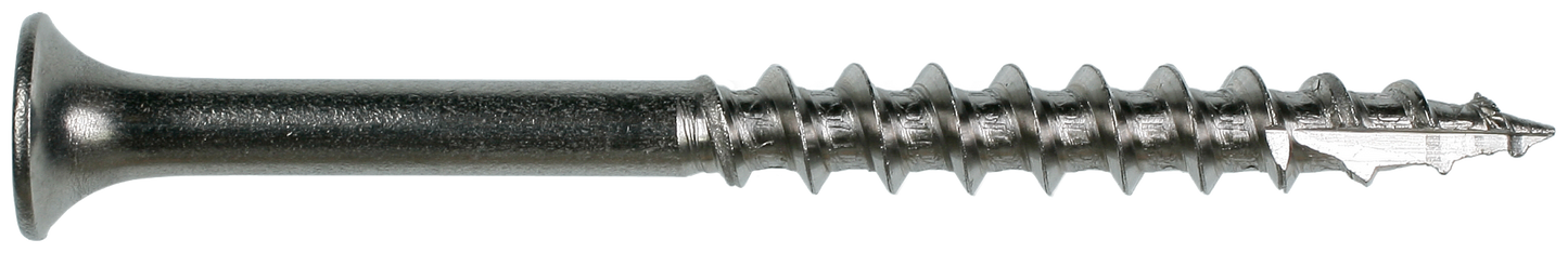 Simpson Strong-Tie T10250DT1 Bugle-Head Wood Screw, 6-Lobe Drive — #10 x 2-1/2-in. T25, Type 316 (1 lb.) (Pack of 10)