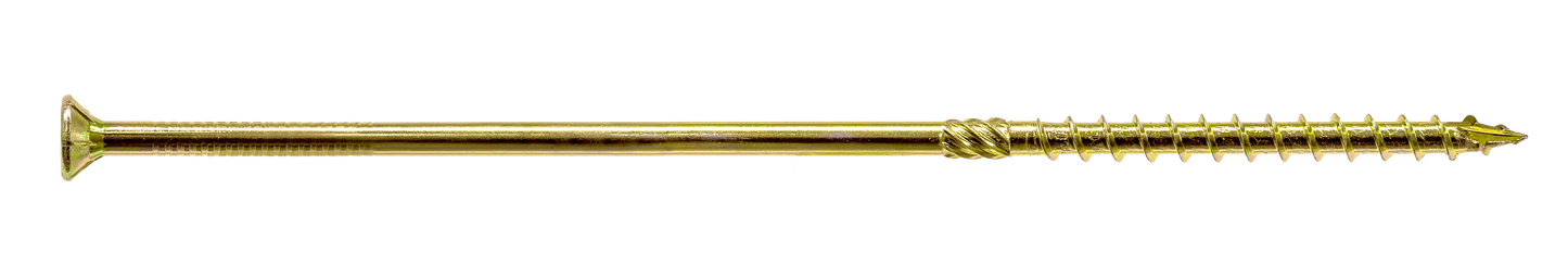 Simpson Strong-Tie SDCP22912 Strong-Drive® SDCP TIMBER-CP Screw — 0.315-in. x 9-1/2-in. T40, Yellow Zinc (250-Qty)